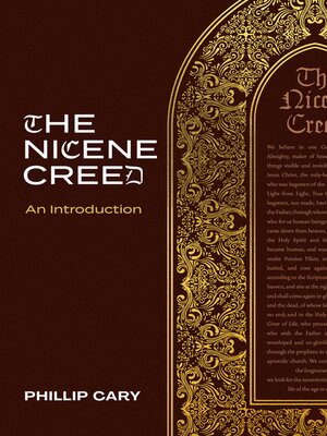 cover image of The Nicene Creed